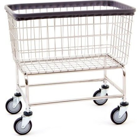 R&B Wire Products R&B Wire Products Large Laundry Cart, 4.5 Bushel, Chrome 200CFC